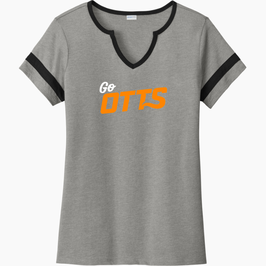 Lewis & Clark College The Official Online Store Sport-Tek Women's Halftime Notch-Neck Short-Sleeve T-Shirt