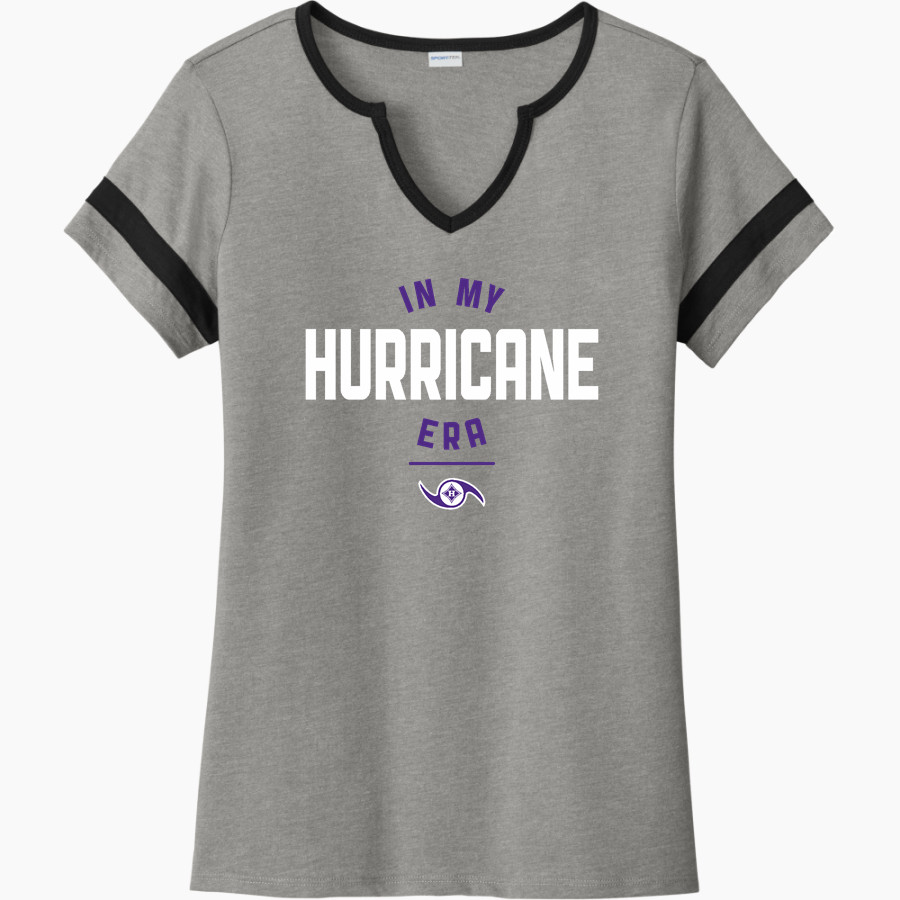 First Baptist Hurricanes <span class="pdp-name-mascot">First Baptist Hurricanes</span> Sport-Tek Women's Halftime Notch-Neck Short-Sleeve T-Shirt