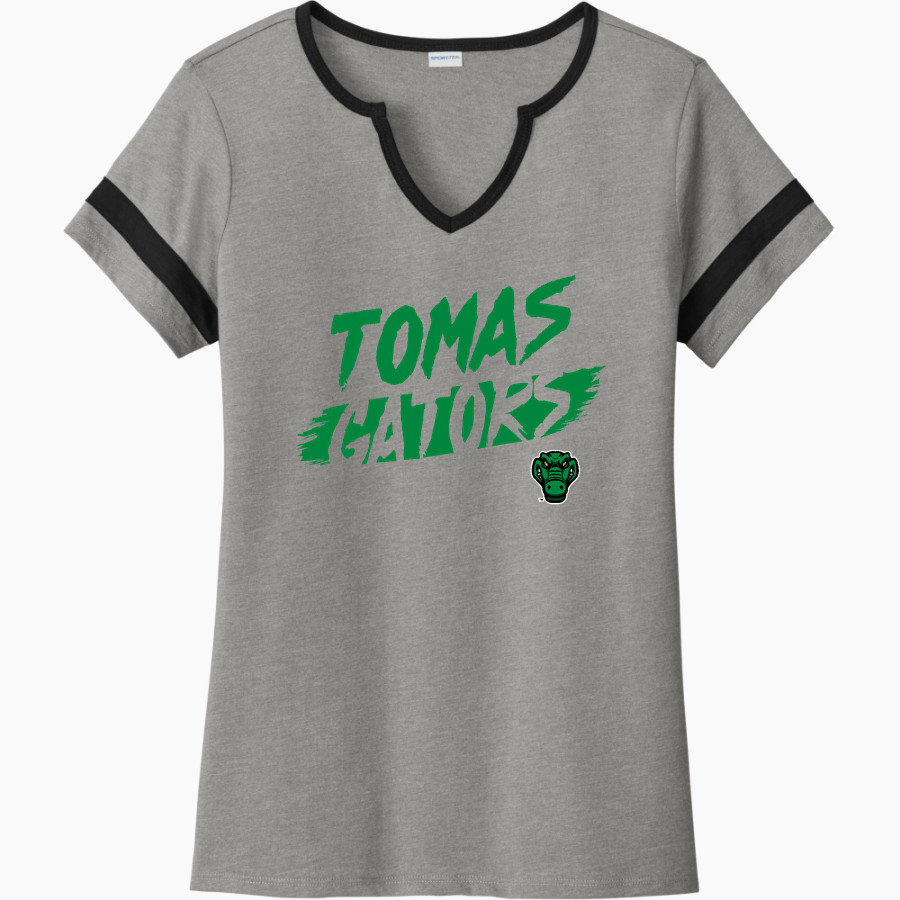 Tomas Gators <span class="pdp-name-mascot">Tomas Gators</span> Sport-Tek Women's Halftime Notch-Neck Short-Sleeve T-Shirt