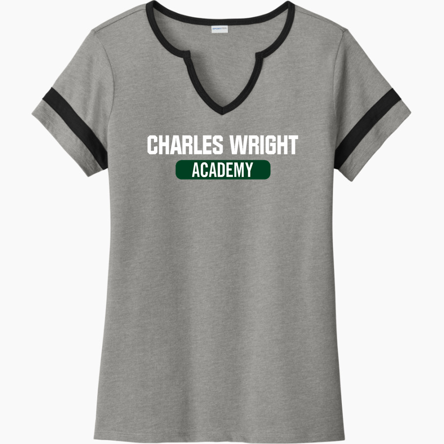 CWA Tarriers Sport-Tek Women's Halftime Notch-Neck Short-Sleeve T-Shirt