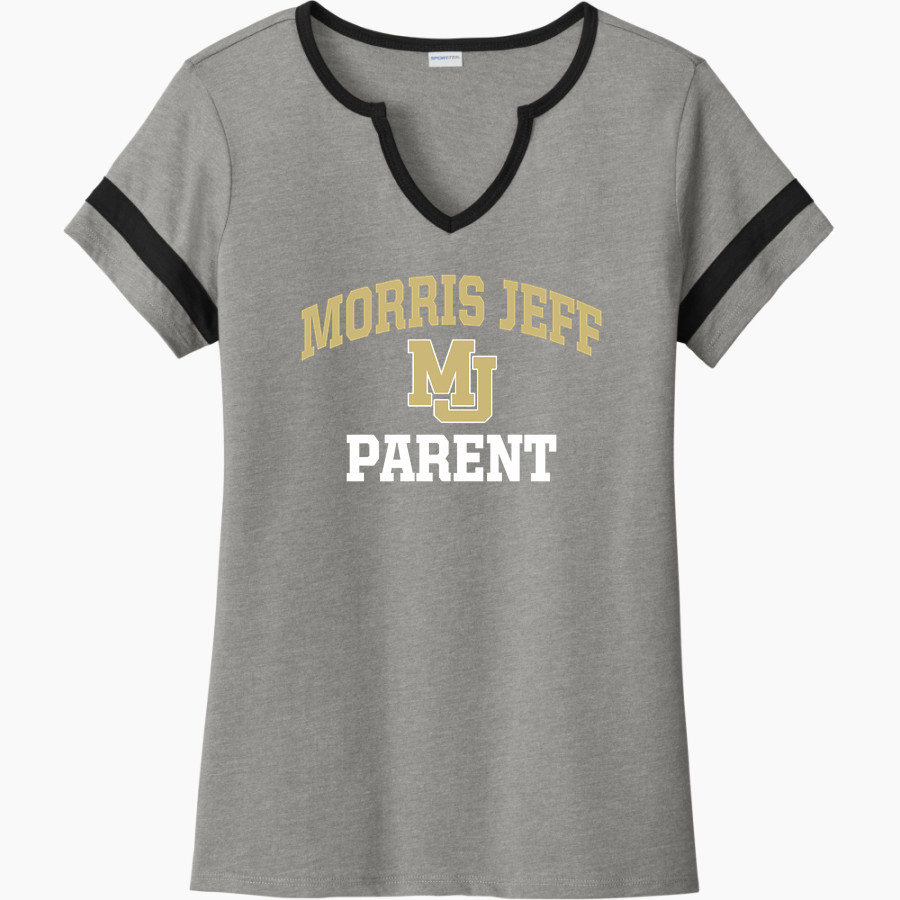 Morris Jeff Pelicans <span class="pdp-name-mascot">Morris Jeff Pelicans</span> Sport-Tek Women's Halftime Notch-Neck Short-Sleeve T-Shirt