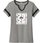 Model Secondary School for the Deaf Eagles <span class="pdp-name-mascot">Laurent Clerc Eagles</span> Sport-Tek Women's Halftime Notch-Neck Short-Sleeve T-Shirt Front Thumbnail