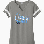 Livingstone Blue Bears <span class="pdp-name-mascot">Livingstone College Blue Bears</span> Sport-Tek Women's Halftime Notch-Neck Short-Sleeve T-Shirt Front Thumbnail