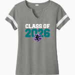 Indian Creek Panthers Sport-Tek Women's Halftime Notch-Neck Short-Sleeve T-Shirt Front Thumbnail