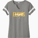 ELKINS HIGH SCHOOL KNIGHTS <span class="pdp-name-mascot">ELKINS KNIGHTS</span> Sport-Tek Women's Halftime Notch-Neck Short-Sleeve T-Shirt Front Thumbnail