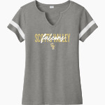 Scotts Valley Falcons Sport-Tek Women's Halftime Notch-Neck Short-Sleeve T-Shirt Front Thumbnail