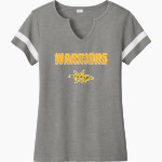Mardela Warriors <span class="pdp-name-mascot">Mardela Warriors</span> Sport-Tek Women's Halftime Notch-Neck Short-Sleeve T-Shirt Front Thumbnail