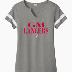 GENERAL MCLANE HIGH SCHOOL LANCERS <span class="pdp-name-mascot">GENERAL MCLANE LANCERS</span> Sport-Tek Women's Halftime Notch-Neck Short-Sleeve T-Shirt Front Thumbnail