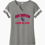 Big Rapids Cardinals <span class="pdp-name-mascot">Big Rapids Cardinals</span> Sport-Tek Women's Halftime Notch-Neck Short-Sleeve T-Shirt Front Thumbnail