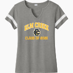 Elm Creek Buffaloes <span class="pdp-name-mascot">Elm Creek Buffaloes</span> Sport-Tek Women's Halftime Notch-Neck Short-Sleeve T-Shirt Front Thumbnail