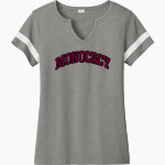 Monocacy Mustangs <span class="pdp-name-mascot">Monocacy Middle School Mustangs</span> Sport-Tek Women's Halftime Notch-Neck Short-Sleeve T-Shirt Front Thumbnail