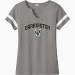 Barrington Eagles <span class="pdp-name-mascot">Barrington Eagles</span> Sport-Tek Women's Halftime Notch-Neck Short-Sleeve T-Shirt Front Thumbnail