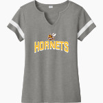 Harris-Stowe Hornets <span class="pdp-name-mascot">Harris-Stowe Hornets</span> Sport-Tek Women's Halftime Notch-Neck Short-Sleeve T-Shirt Front Thumbnail