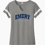 Emery Jaguars Sport-Tek Women's Halftime Notch-Neck Short-Sleeve T-Shirt Front Thumbnail