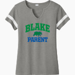 The Blake School BEARS ONLINE STORE Sport-Tek Women's Halftime Notch-Neck Short-Sleeve T-Shirt Front Thumbnail