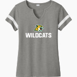 Northern Michigan Wildcats <span class="pdp-name-mascot">Northern Michigan Wildcats</span> Sport-Tek Women's Halftime Notch-Neck Short-Sleeve T-Shirt Front Thumbnail