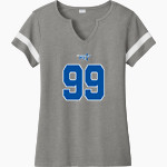 Wichita Christian Stars <span class="pdp-name-mascot">Wichita Christian Stars</span> Sport-Tek Women's Halftime Notch-Neck Short-Sleeve T-Shirt Front Thumbnail