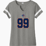 Jewish Leadership Academy Jaguars <span class="pdp-name-mascot">Jewish Leadership Academy Jaguars</span> Sport-Tek Women's Halftime Notch-Neck Short-Sleeve T-Shirt Front Thumbnail