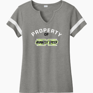 Sport-Tek Women's Halftime Notch-Neck Short-Sleeve T-Shirt