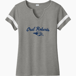 Sport-Tek Women's Halftime Notch-Neck Short-Sleeve T-Shirt