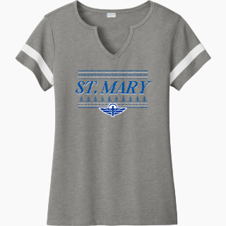 Sport-Tek Women's Halftime Notch-Neck Short-Sleeve T-Shirt