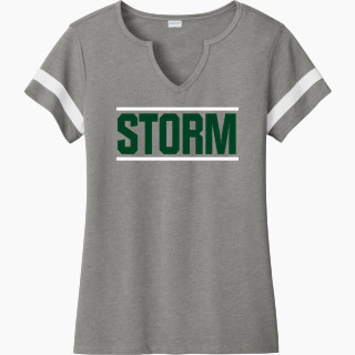 Sport-Tek Women's Halftime Notch-Neck Short-Sleeve T-Shirt