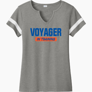 Sport-Tek Women's Halftime Notch-Neck Short-Sleeve T-Shirt