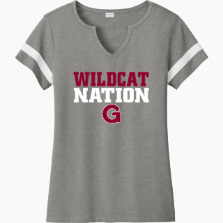 Sport-Tek Women's Halftime Notch-Neck Short-Sleeve T-Shirt