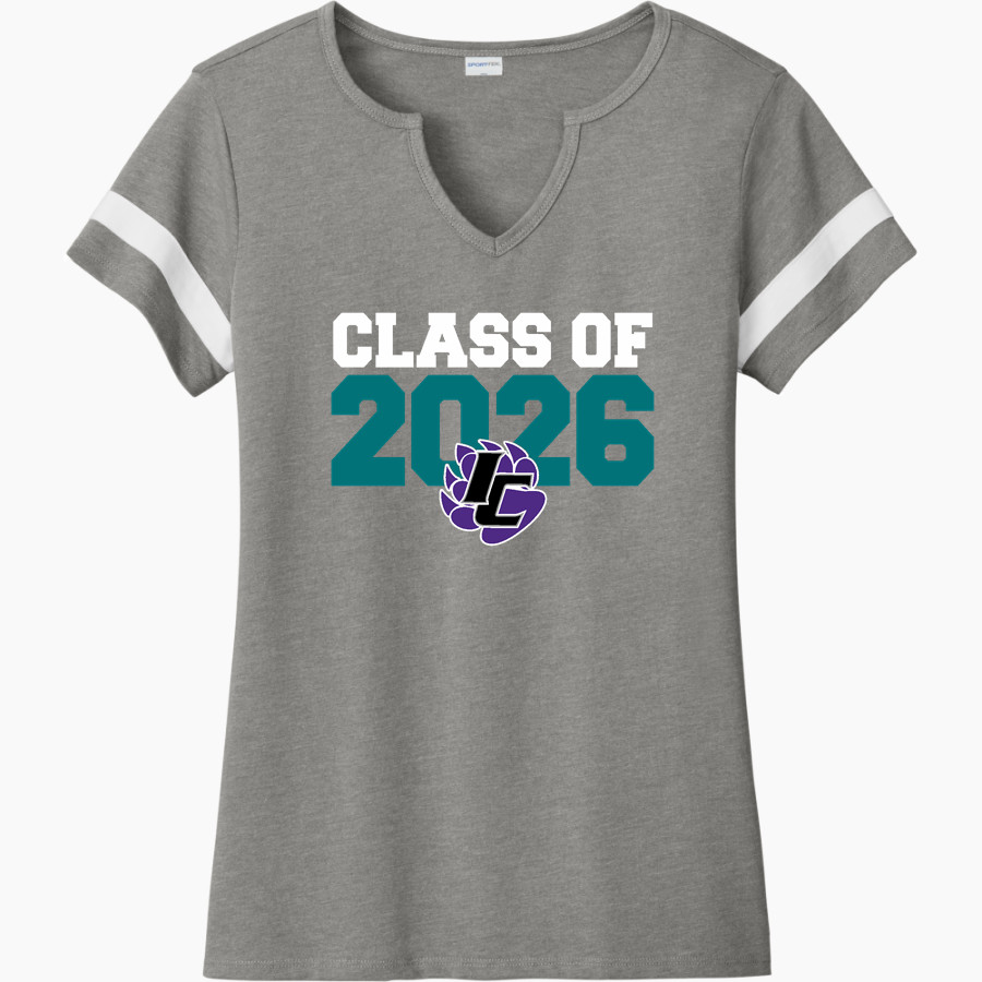 Indian Creek Panthers Sport-Tek Women's Halftime Notch-Neck Short-Sleeve T-Shirt