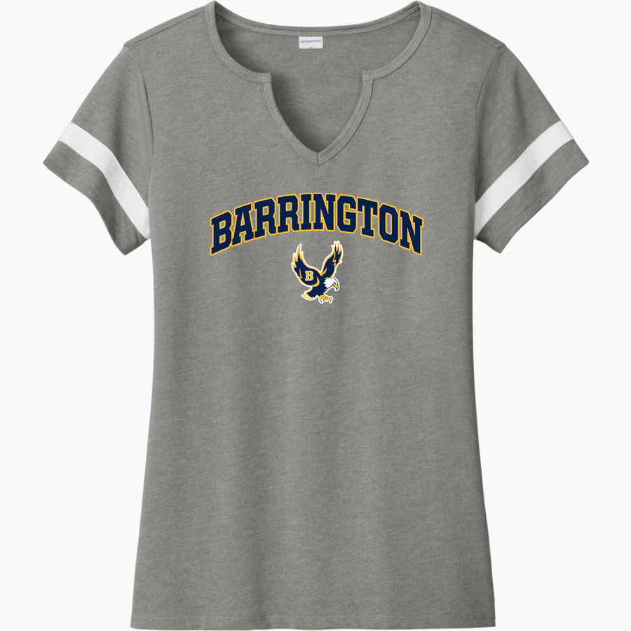 Barrington Eagles <span class="pdp-name-mascot">Barrington Eagles</span> Sport-Tek Women's Halftime Notch-Neck Short-Sleeve T-Shirt