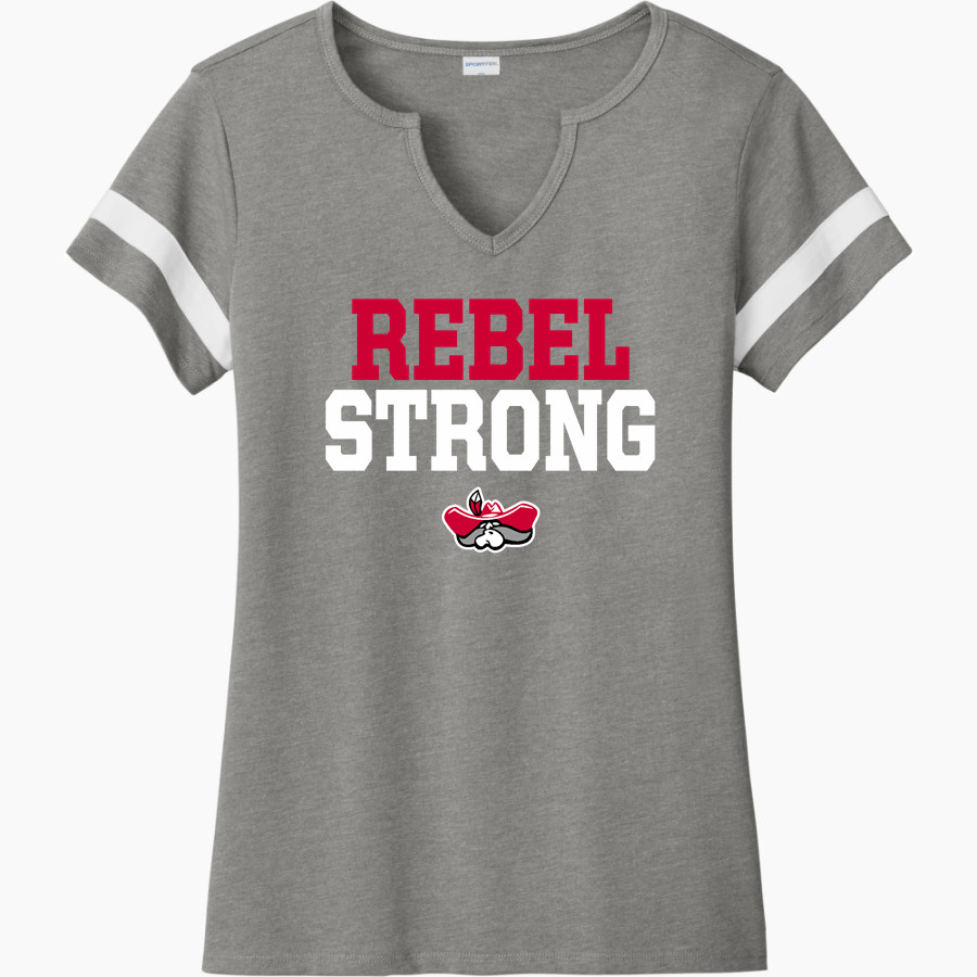 South Newton Rebels <span class="pdp-name-mascot">South Newton Rebels</span> Sport-Tek Women's Halftime Notch-Neck Short-Sleeve T-Shirt