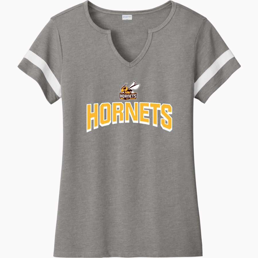 Harris-Stowe Hornets <span class="pdp-name-mascot">Harris-Stowe Hornets</span> Sport-Tek Women's Halftime Notch-Neck Short-Sleeve T-Shirt