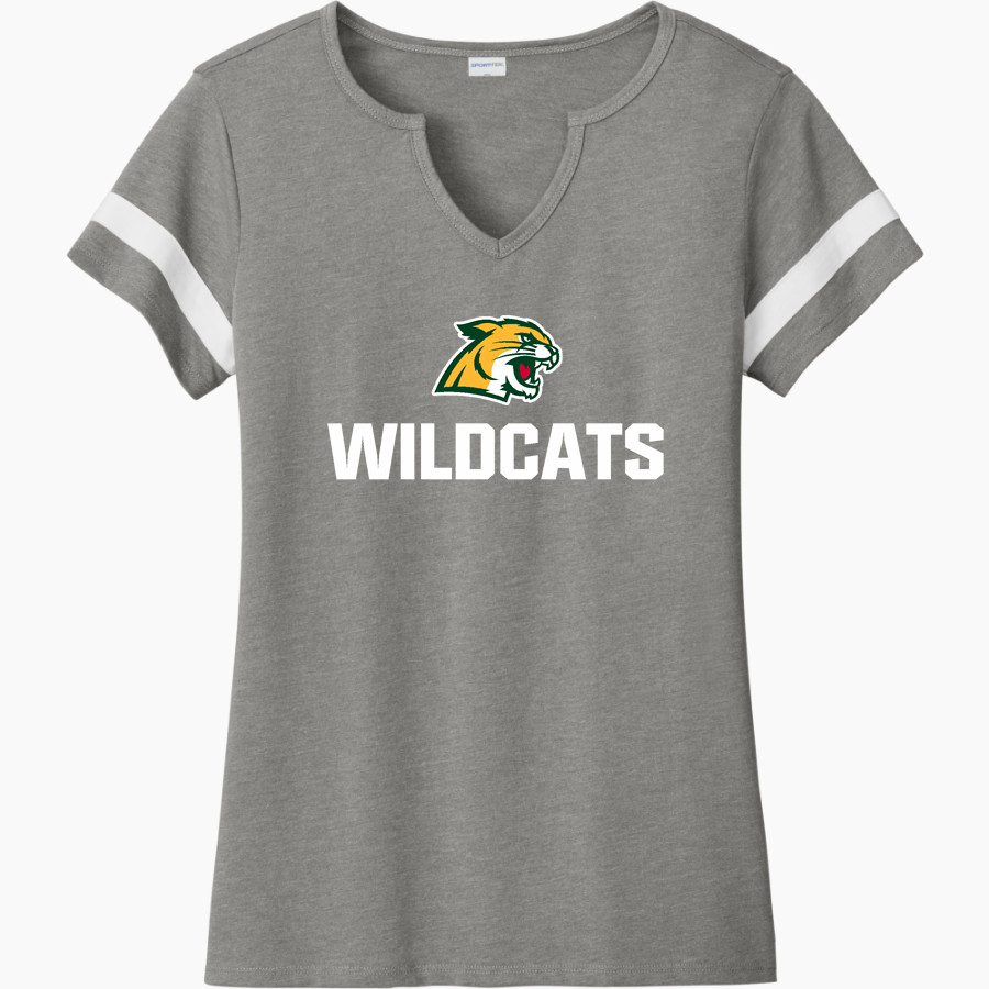Northern Michigan Wildcats <span class="pdp-name-mascot">Northern Michigan Wildcats</span> Sport-Tek Women's Halftime Notch-Neck Short-Sleeve T-Shirt