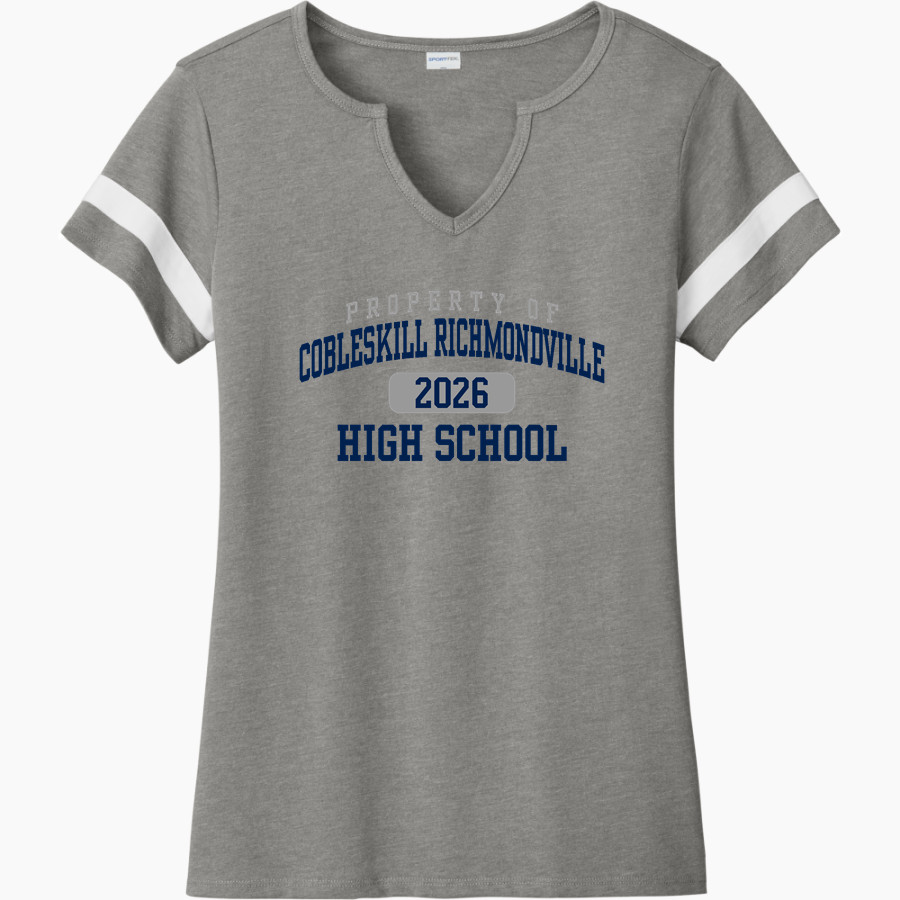 CRCS Bulldogs <span class="pdp-name-mascot">CRHS Bulldogs</span> Sport-Tek Women's Halftime Notch-Neck Short-Sleeve T-Shirt