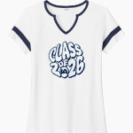 JACKSON ACADEMY RAIDERS <span class="pdp-name-mascot">JACKSON ACADEMY RAIDERS</span> Sport-Tek Women's Halftime Notch-Neck Short-Sleeve T-Shirt Front Thumbnail
