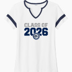 Official Online Store <span class="pdp-name-mascot">Cheshire Academy</span> Sport-Tek Women's Halftime Notch-Neck Short-Sleeve T-Shirt Front Thumbnail