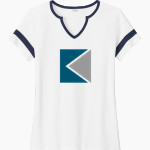 KENNY PIPE & SUPPLY Sport-Tek Women's Halftime Notch-Neck Short-Sleeve T-Shirt Front Thumbnail