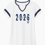 VENICE HIGH SCHOOL GONDOLIERS <span class="pdp-name-mascot">VENICE GONDOLIERS</span> Sport-Tek Women's Halftime Notch-Neck Short-Sleeve T-Shirt Front Thumbnail