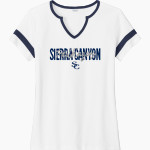 Sierra Canyon School Trailblazers Online Store Sport-Tek Women's Halftime Notch-Neck Short-Sleeve T-Shirt Front Thumbnail