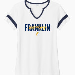 FRANKLIN HIGH SCHOOL WARRIORS <span class="pdp-name-mascot">FRANKLIN WARRIORS</span> Sport-Tek Women's Halftime Notch-Neck Short-Sleeve T-Shirt Front Thumbnail