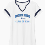 PATRICK HENRY HIGH SCHOOL REBELS <span class="pdp-name-mascot">PATRICK HENRY REBELS</span> Sport-Tek Women's Halftime Notch-Neck Short-Sleeve T-Shirt Front Thumbnail