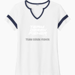 Be Better Foundation Team Derek Fisher Sport-Tek Women's Halftime Notch-Neck Short-Sleeve T-Shirt Front Thumbnail