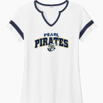 PEARL HIGH SCHOOL PIRATES <span class="pdp-name-mascot">PEARL PIRATES</span> Sport-Tek Women's Halftime Notch-Neck Short-Sleeve T-Shirt Front Thumbnail