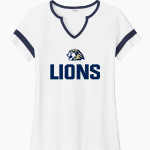 Calvary Lions <span class="pdp-name-mascot">Calvary Lions</span> Sport-Tek Women's Halftime Notch-Neck Short-Sleeve T-Shirt Front Thumbnail