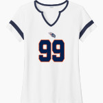 Glenn Grizzlies <span class="pdp-name-mascot">Tom Glenn Grizzlies</span> Sport-Tek Women's Halftime Notch-Neck Short-Sleeve T-Shirt Front Thumbnail