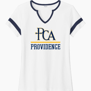 Sport-Tek Women's Halftime Notch-Neck Short-Sleeve T-Shirt