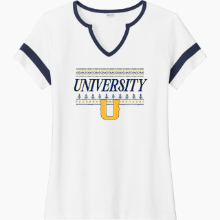 Sport-Tek Women's Halftime Notch-Neck Short-Sleeve T-Shirt