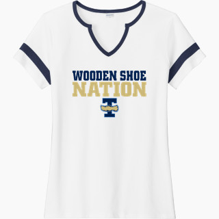 Sport-Tek Women's Halftime Notch-Neck Short-Sleeve T-Shirt