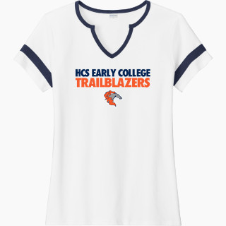 Sport-Tek Women's Halftime Notch-Neck Short-Sleeve T-Shirt