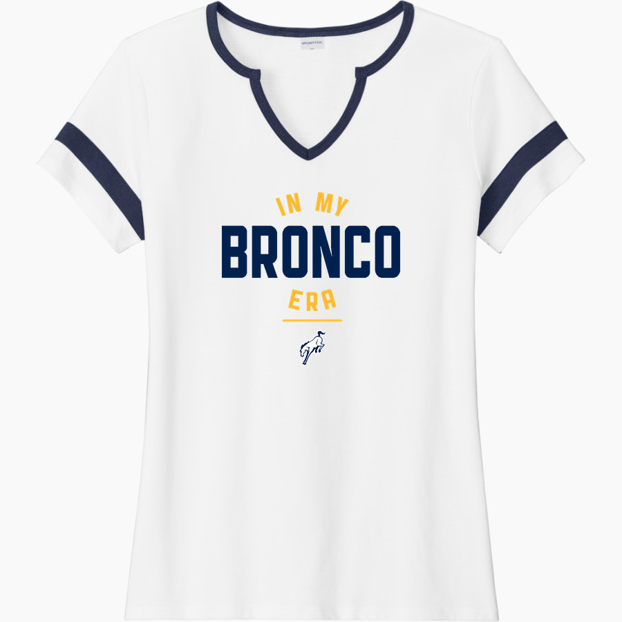 Burrillville Broncos Sport-Tek Women's Halftime Notch-Neck Short-Sleeve T-Shirt
